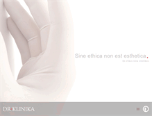 Tablet Screenshot of drklinika.lt